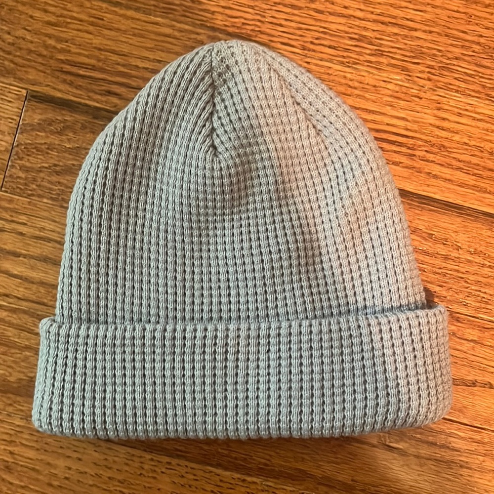 small very light purple beanie from urban outfitters